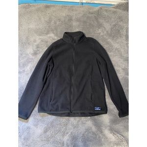 L.L Bean black zip up sweater